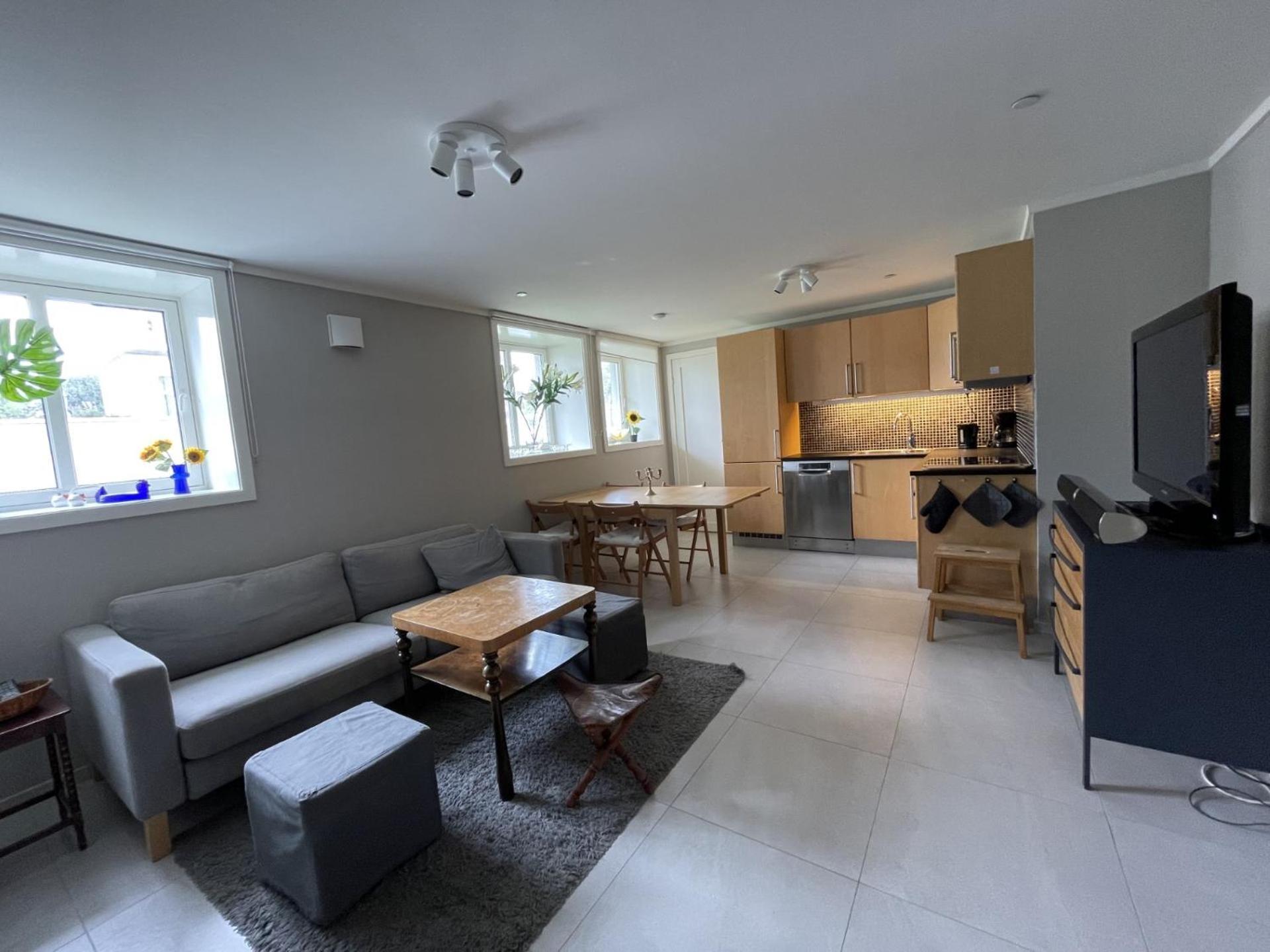 Apartmán Kristiansand, Bystranda 59M2, 2 Soverom, 6 Senger Exteriér fotografie