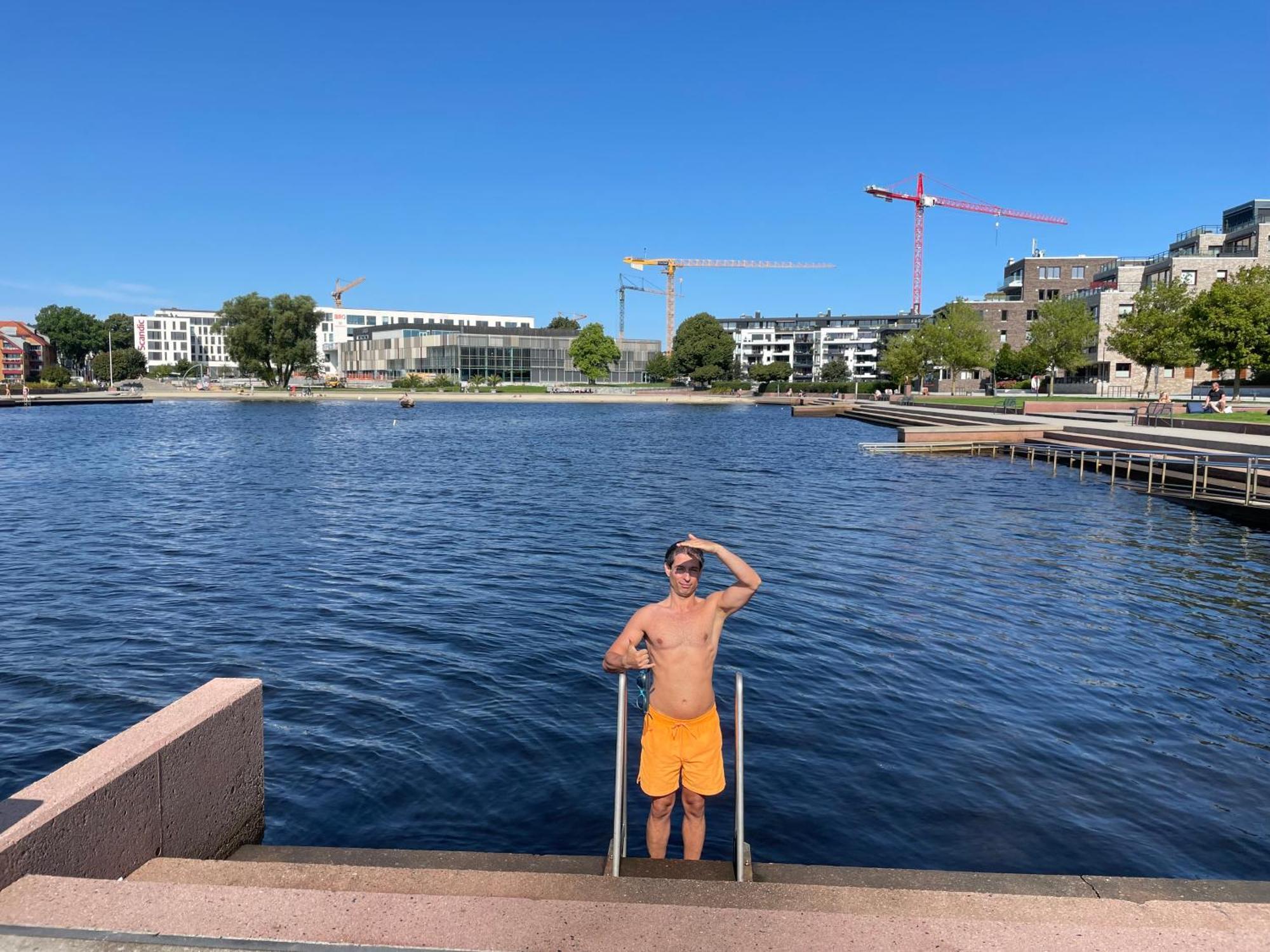 Apartmán Kristiansand, Bystranda 59M2, 2 Soverom, 6 Senger Exteriér fotografie