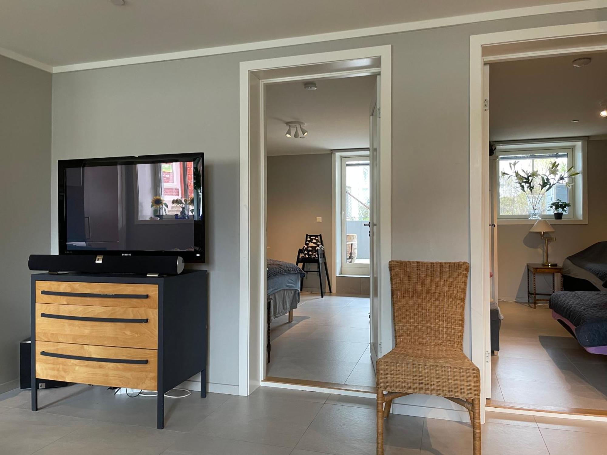 Apartmán Kristiansand, Bystranda 59M2, 2 Soverom, 6 Senger Exteriér fotografie
