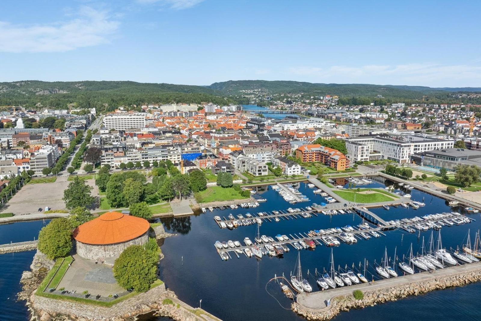 Apartmán Kristiansand, Bystranda 59M2, 2 Soverom, 6 Senger Exteriér fotografie