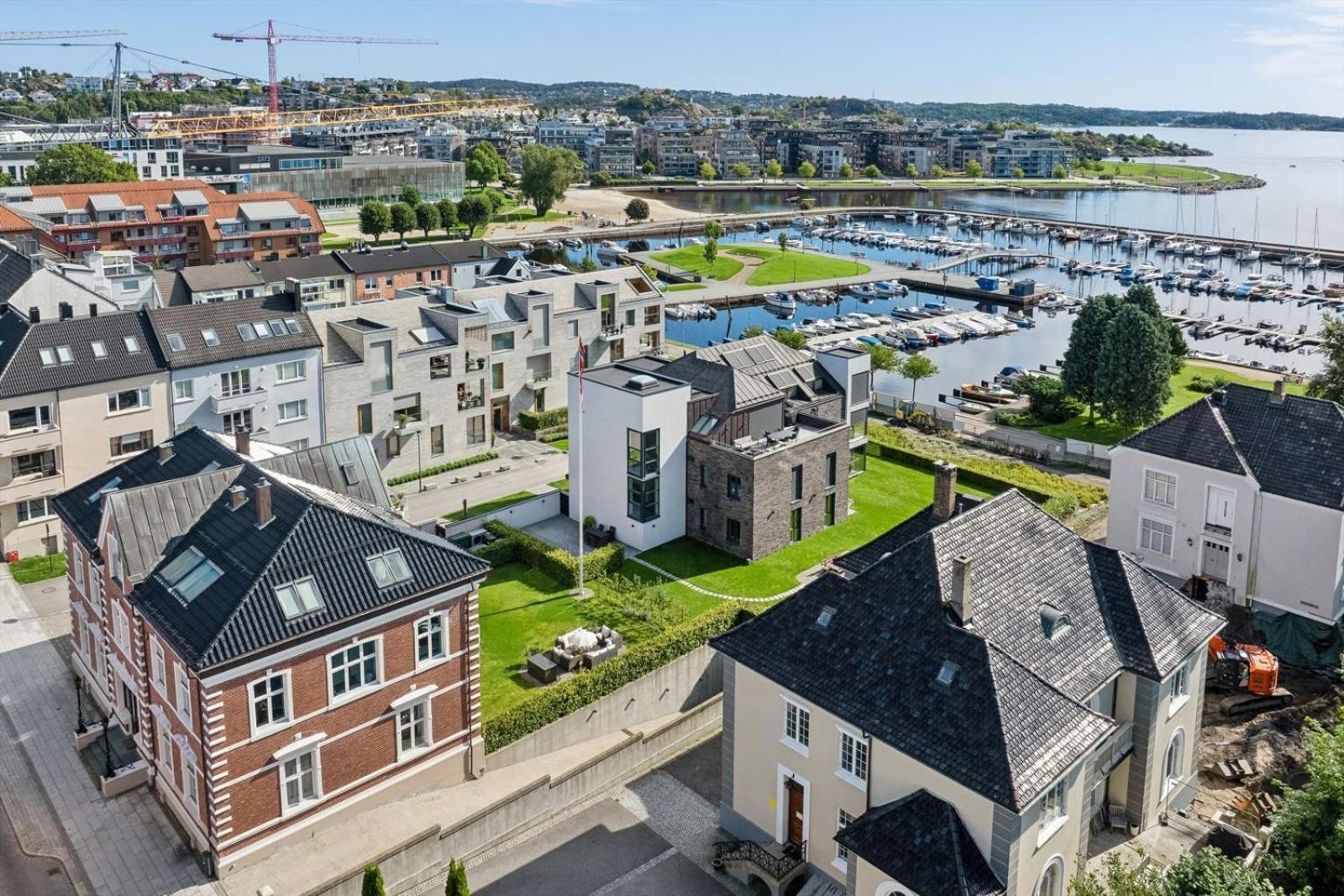 Apartmán Kristiansand, Bystranda 59M2, 2 Soverom, 6 Senger Exteriér fotografie